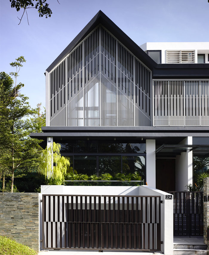 Semi-Detached House in Singapore - #architecture, #house, #home, home, architecture