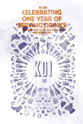 koi #poster #print #branding #illustration