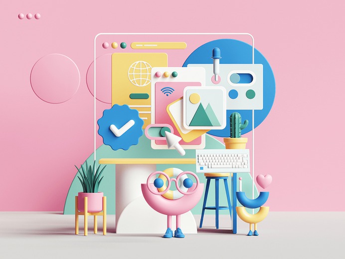 3D 3dart abstract apple blender c4d cinema4d ILLUSTRATION  Peter Tarka Tarka