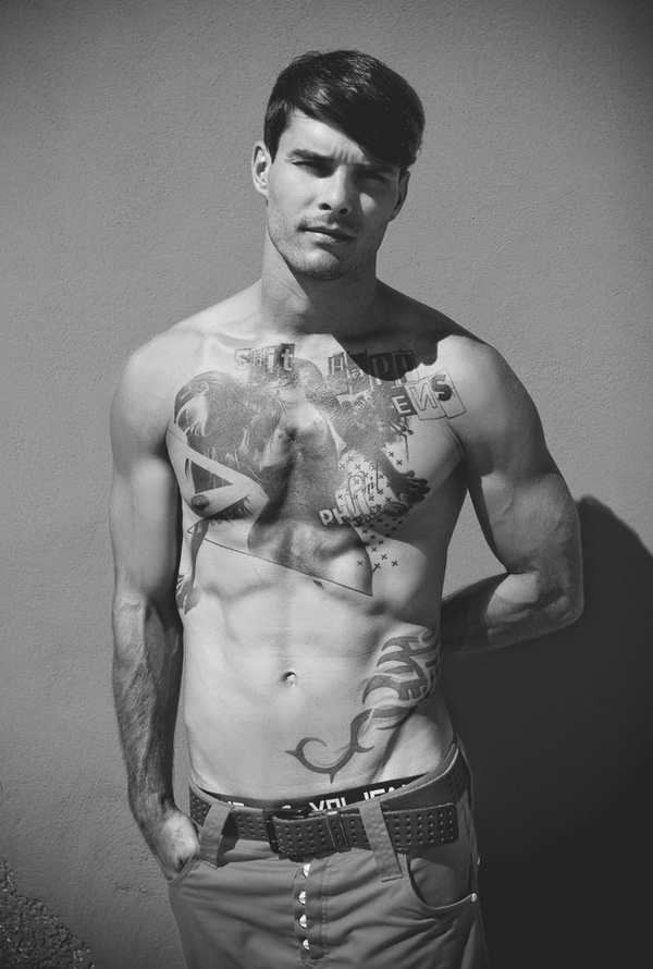 Christopher Petsch by Mirko Stoedter #model #tattoo #male