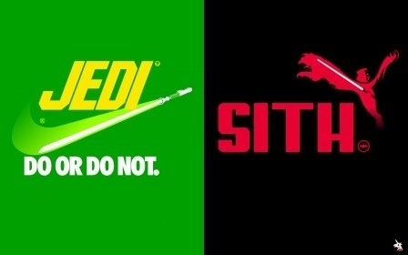 Brand wars: Choose your allegiance! #logo #design