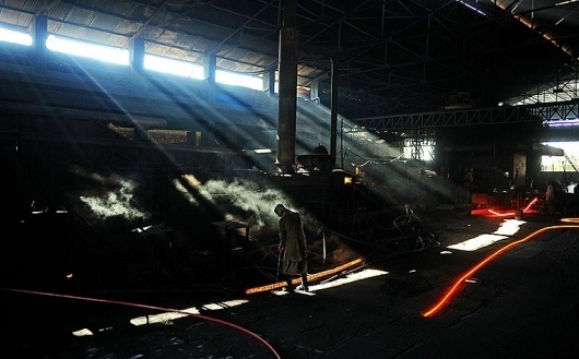 Featured photojournalist: Carl De Souza | Art and design | guardian.co.uk #steel #islamabad #carl #afp #pakistan #mill #de #photography #souza
