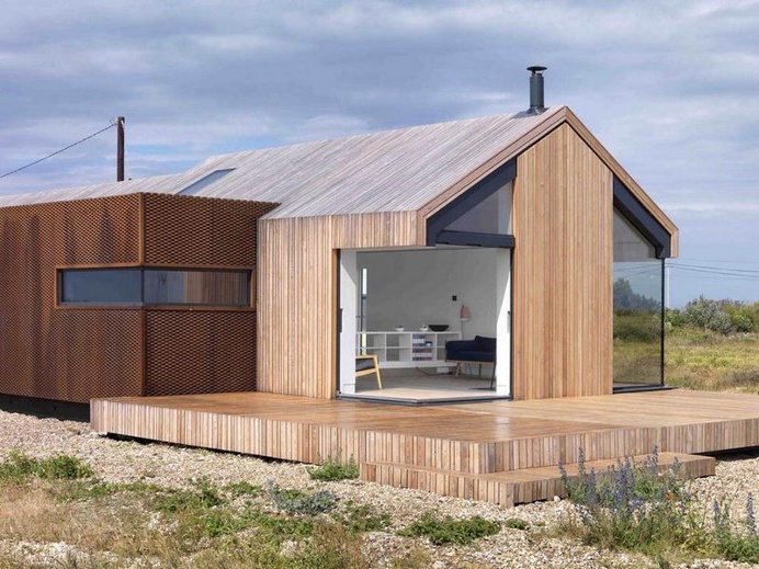 Contemporary Cottage Decorated in Minimalist Style