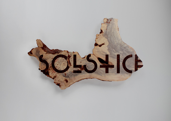 Craig Ward: Pagan #wood #design #burnt #typography
