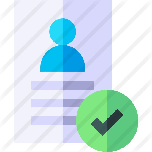 See more icon inspiration related to hired, files and folders, professions and jobs, human resources, CV, candidate, approved, businessman and manager on Flaticon.