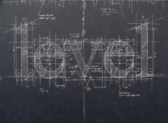 Detailed Chalk Type by Liz Collini | Creative Greed #collini #type #liz #chalk