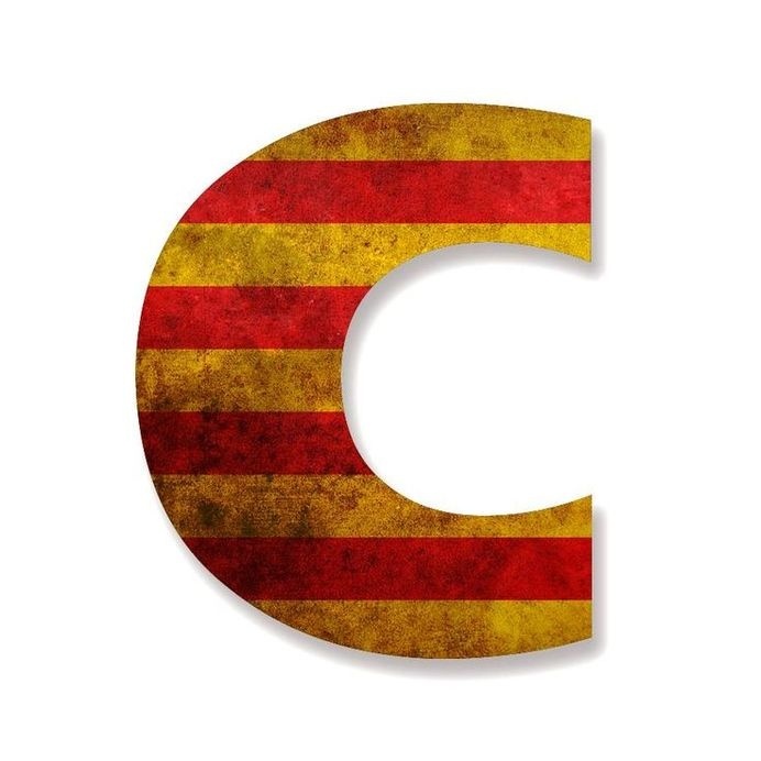 Catalan C #font #catalonia #c #typography