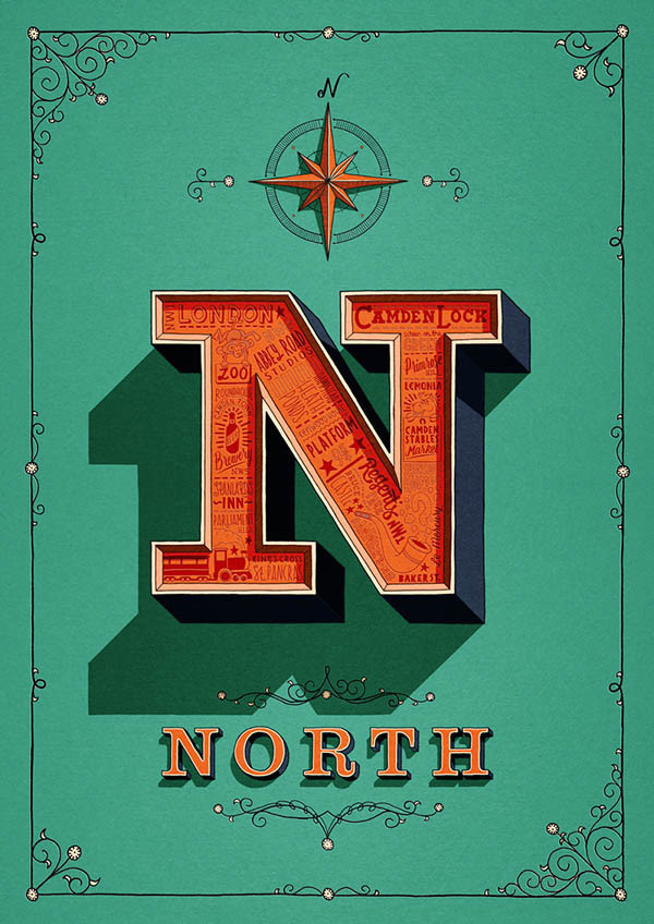 Hand Lettering Work by Tobias Hall