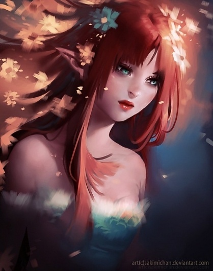 Digital Art by Sakimichan | Cuded #digital #sakimichan #art