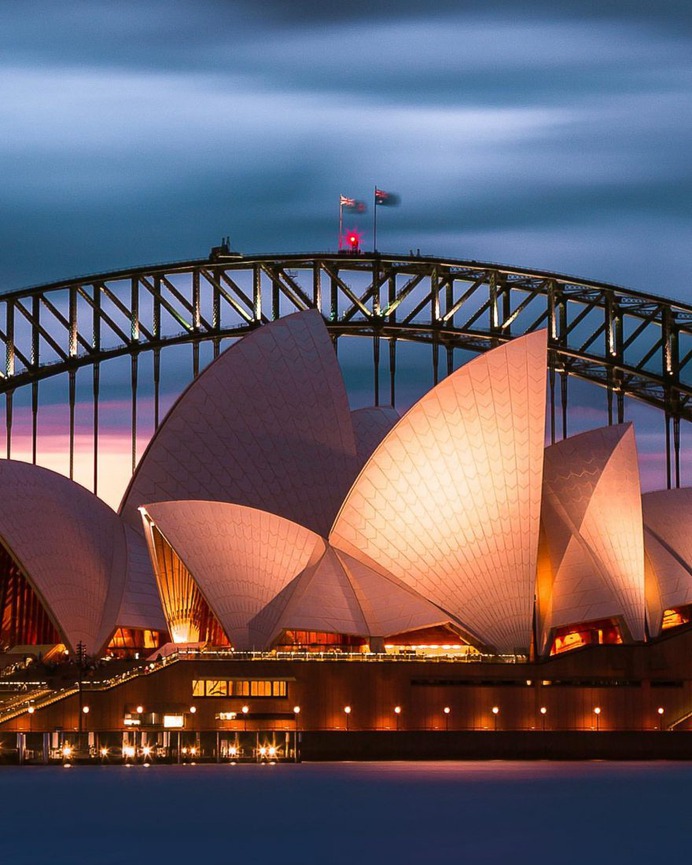 Fantastic Cityscapes of Sydney by Rune Svendsen
