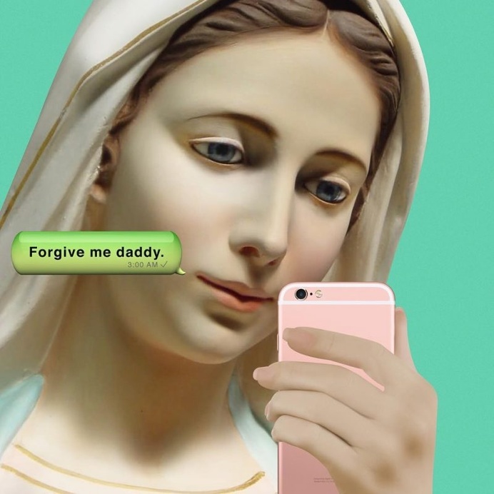 Colorful Sociopolitical Digital Collages by Sara Zaher