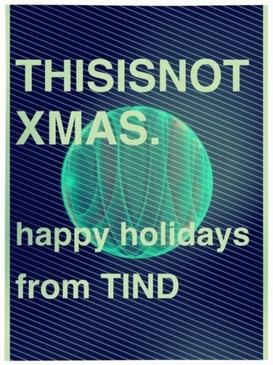 tind #holidays #tind #poster #xmas #noel