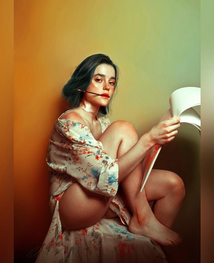 Artistic Fine Art Portrait Photography by Cristina Otero