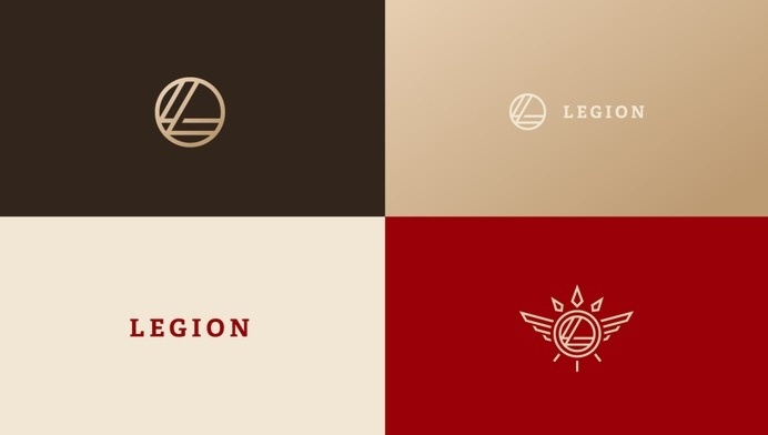 Legion_LogoSet #creative #logotype #visual #internal #bullhorn #design #graphic #rebrand #brand #identity