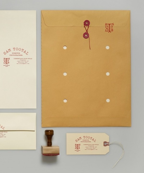 sam tootal stationery #identity