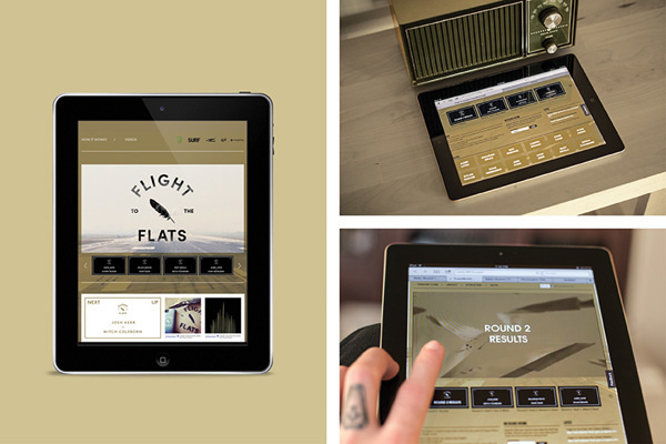 Flight To The Flats on Behance #modern #black #tablet #ui #mobile #gold