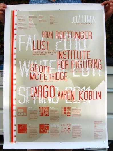 UCLA DMA MFA Program | Use All Five, Inc. #design #graphic #poster