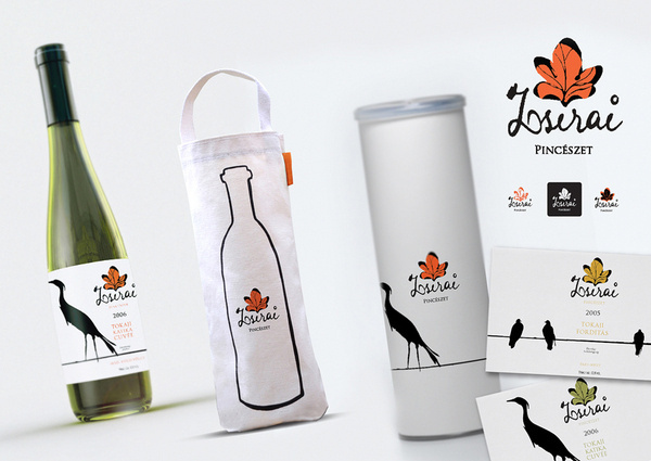 Zsirai identity on Behance #packing #label #wine #clean #minimal