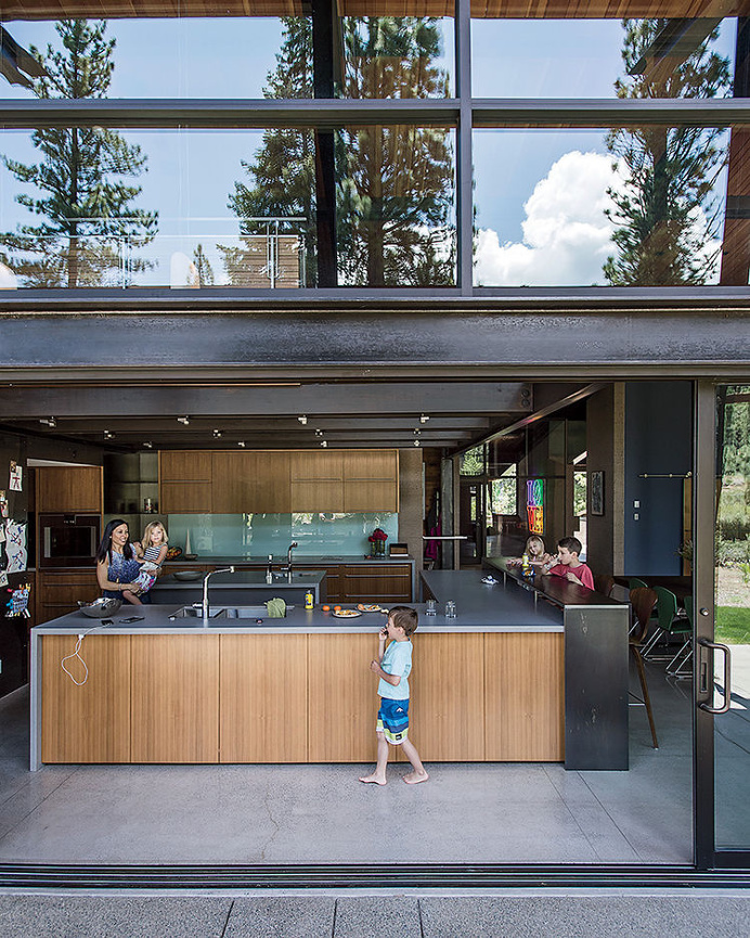 custom family home