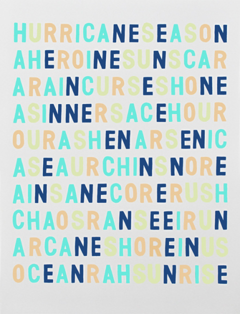 Amy Woodside | PICDIT #design #letter #painting #art #type #typography