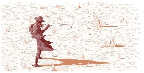 Last days of Billy the Kid on the Behance Network #illustration