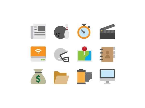 More Symbolicons Flat #flat #iconography #icon #sign #icons #picto #symbol