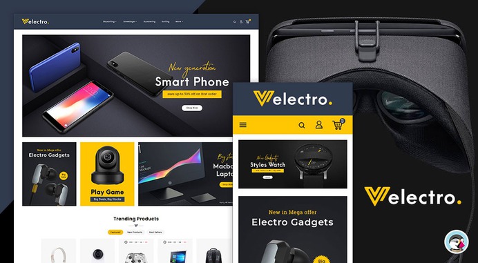 #Electro - #Electronics Store #Prestashop #Responsive #Theme | #TemplateTrip #eCommerce #Website #Template