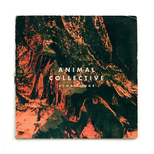 Animal Collective - Sung Tongs | Mark Weaver #mark #album #negative #texture #space #cover #weaver #collective #music #animal #typography