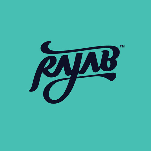 Rajab by abichondro #logo #type #custom #typography