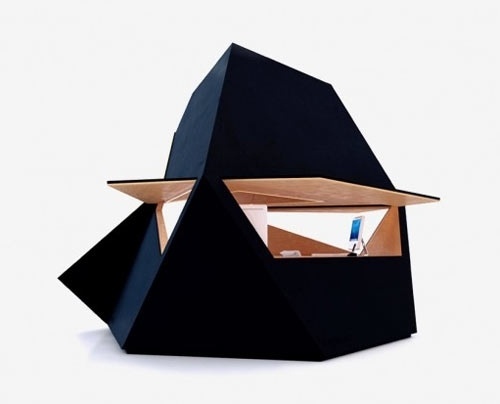 Tetra Shed | Design Milk #interior #office #design #architecture