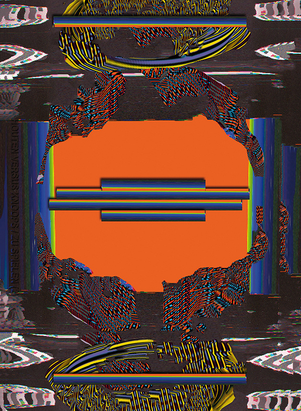 Zu spielen — Knoops VS Houten #digital #illustration #glitch