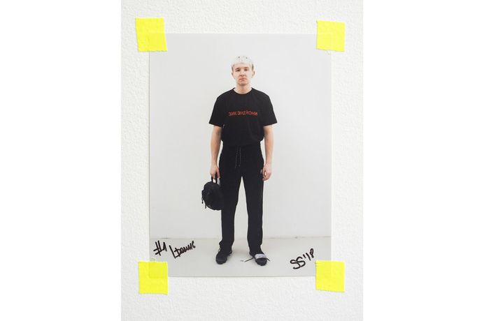 ZIQ&YONI Spring/Summer 2018 Lookbook T-Shirt Black