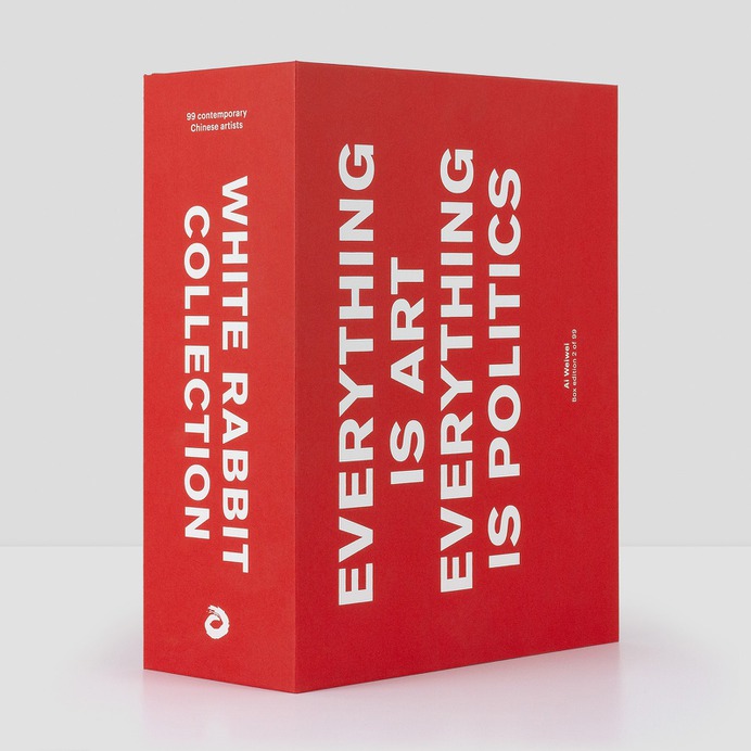 Packaging, book and editorial design by Australian design studio Toko for The White Rabbit Gallery