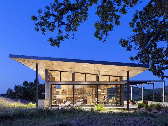 Caterpillar House by Feldman Architecture - www.homeworlddesign. com (8) #ranch #house #california #modern