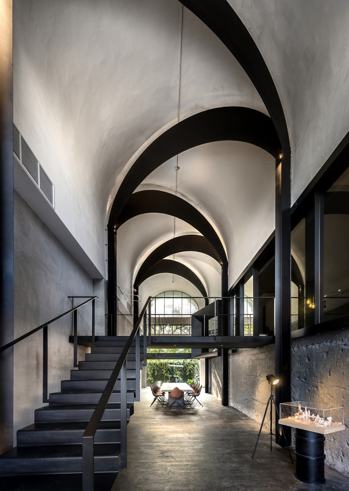 Architect's office of Park + Associates #interior #line #space #architecture #arch #light