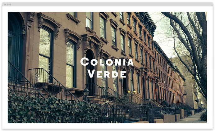 coloniaverde on wow-web #website #web #webdesign #restaurant