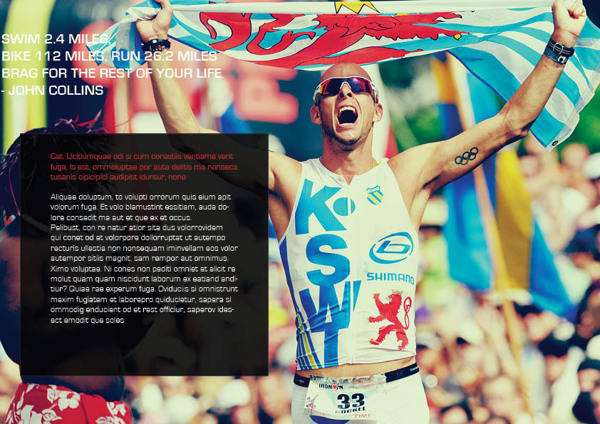 IRONMAN | Sales Deck #deck #sales #design #triathlon #corporate #identity #layout #ironman