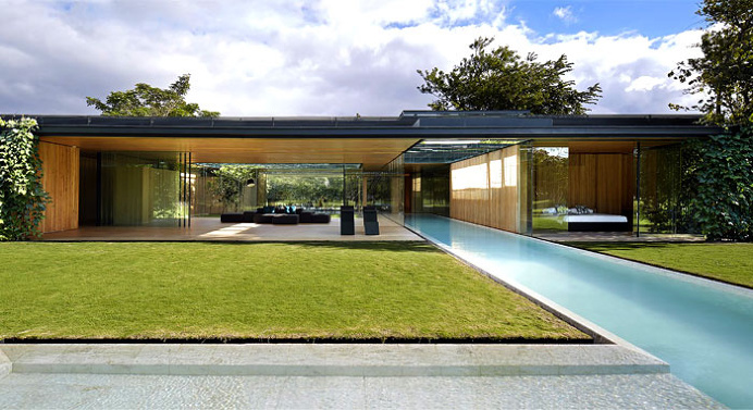 INOUT House – Magnificent Architectural Creation With Blurred Borders - architecture, house, house design, dream home, #architecture