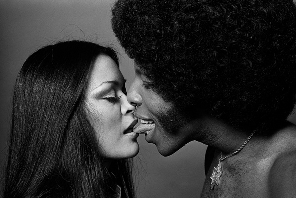 Norman Seeff - Kathy Silva and Sly Stone - Photos - Social Photographer's Portfolios #inspiration #photography #portrait
