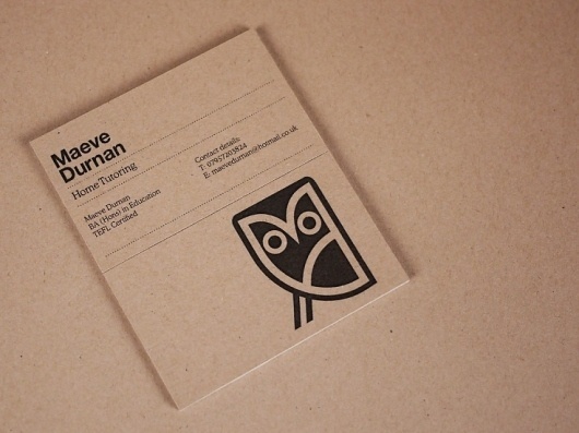 Graphical House - Maeve Durnan #id #logo #owl #package