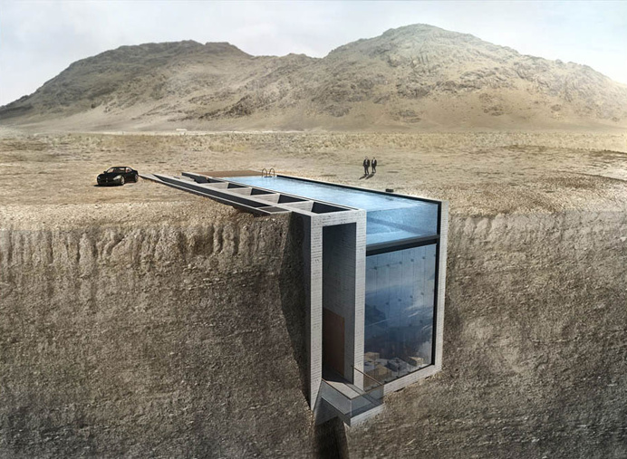 home in the ground