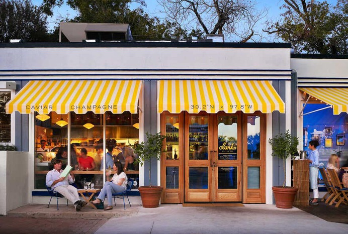 Clark's Oyster Bar , Austin, Texas / Clayton & Little