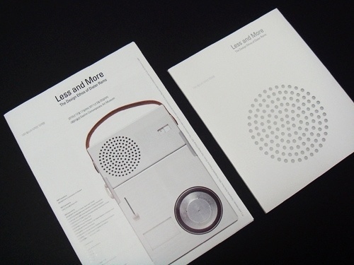 » Less and More / The Design Ethos of Dieter Rams Flickrgraphics #layout #design #graphic