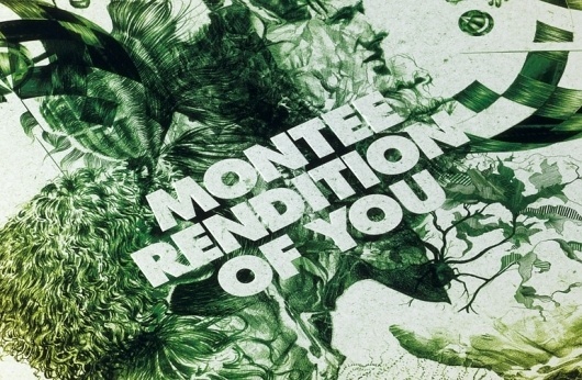 Montée | Christian Bielke #print #design #record #sleeves #vinyl #typography