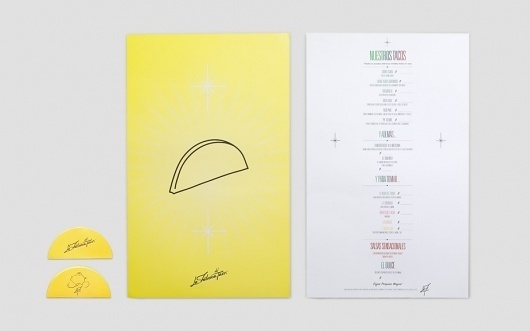 Anagrama | La Fábrica Del Taco #card #menu #identity #business
