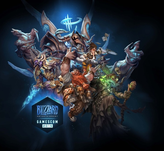 Blizzard gamescom2015 poster