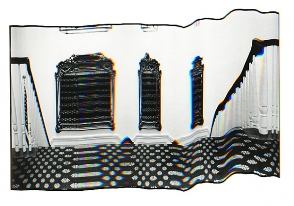 Jack Walsh #white #black #jack #poster #art #warp #walsh