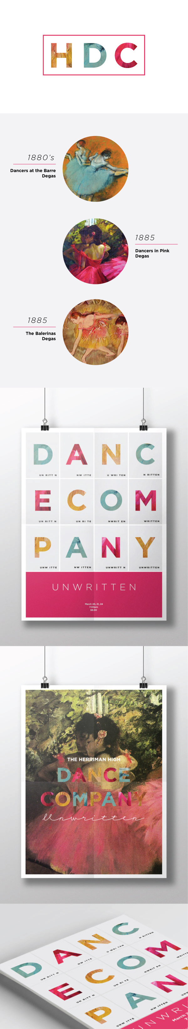 Degas Dance Poster #modern #dance #unwritten #fuschia #degas #poster