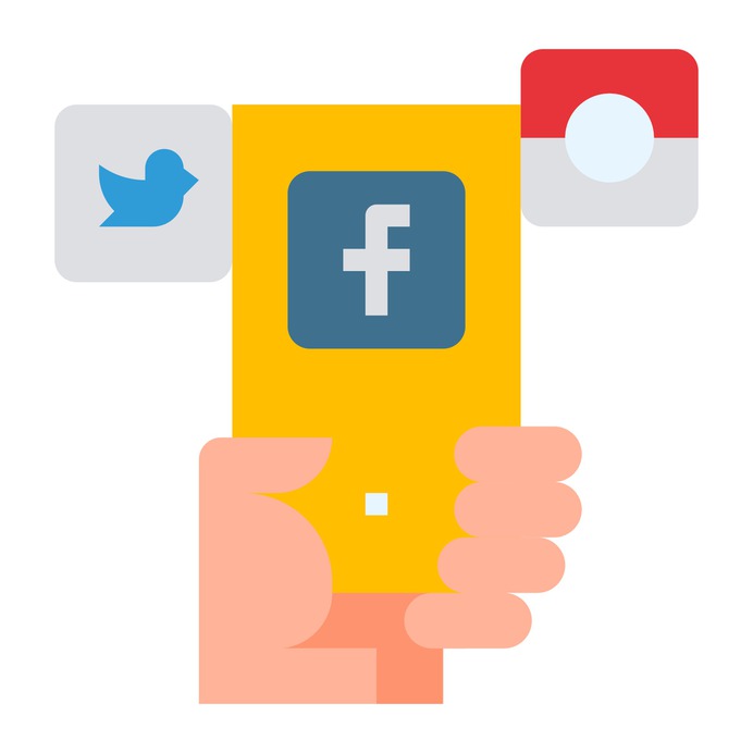 See more icon inspiration related to facebook, instagram, share, phone, social media, communication, exchange, mobile phone, smartphone, marketing, mobile, ui, electronics, communications, exchanging, files and technology on Flaticon.