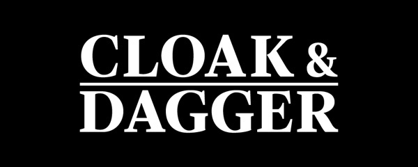Cloak & Dagger #logo #cloak #& #dagger